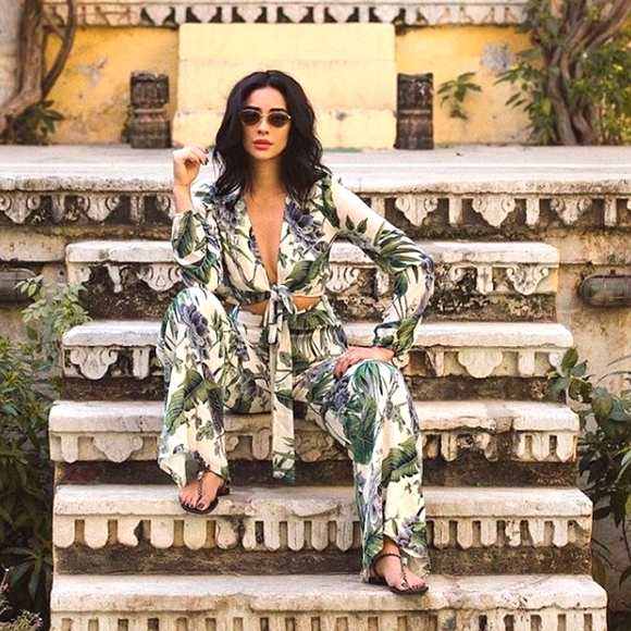 Reformation Pants - Reformation Primrose Jumpsuit Paradisa